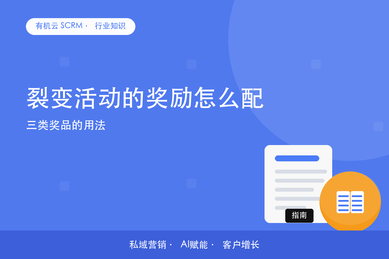 有机云｜裂变活动的奖励怎么配？三类奖品的用法 配图